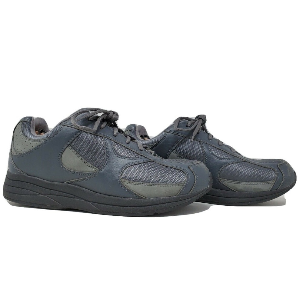 Drew Mens Surge Leather Low Top Lace Up Walking Sh